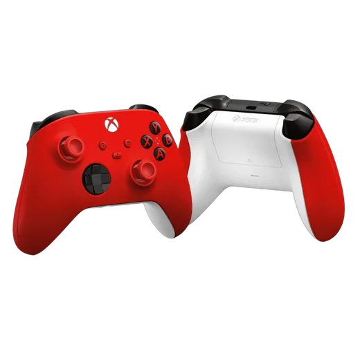 Microsoft Manette Xbox - Rouge - Sans Fil, vue 4