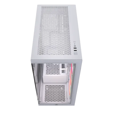 Corsair 3500X LX-R RGB ICUE LINK Blanc - MT/Sans Alim/E-ATX, vue 2