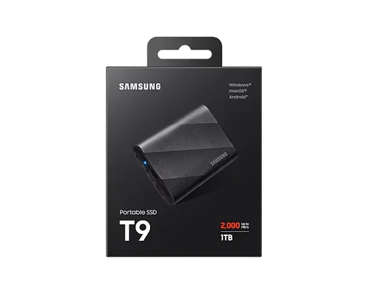 Samsung T9 1To, vue 4