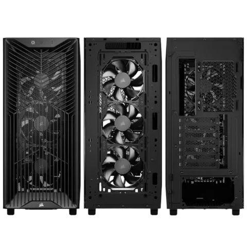 Corsair 3200D RS Noir + RM850x, vue 6