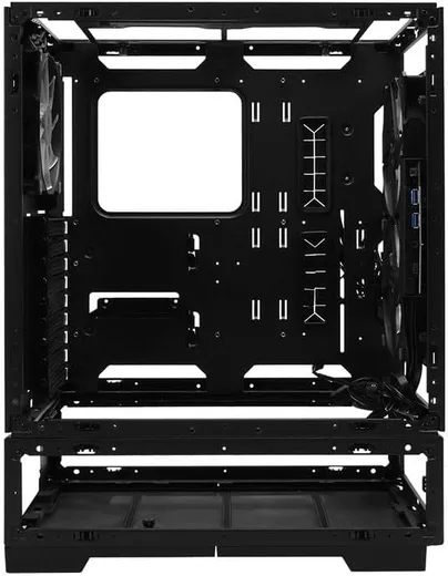 In Win MODFREE Base ARGB Noir - GT/Sans Alim/E-ATX, vue 8