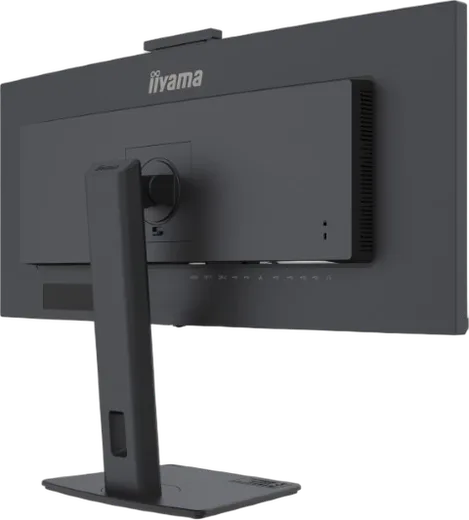 Iiyama Prolite XCB3492WQSNPH-B1 - 34" CURVE UWQHD 100Hz Webcam USB-C Dock KVM LAN, vue 8