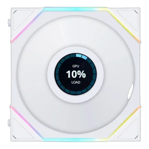 Lian-Li UNI FAN LCD TL120 120mm Blanc - kit de 3