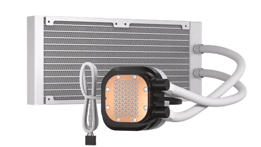 Corsair NAUTILUS 240 RS LCD - 240mm - Blanc