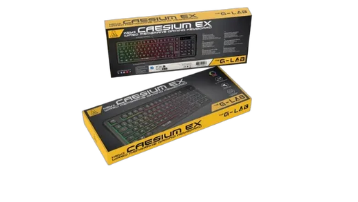 The G-LAB Keyz Caesium EX - Membrane - Filaire - RGB - Noir, vue 3
