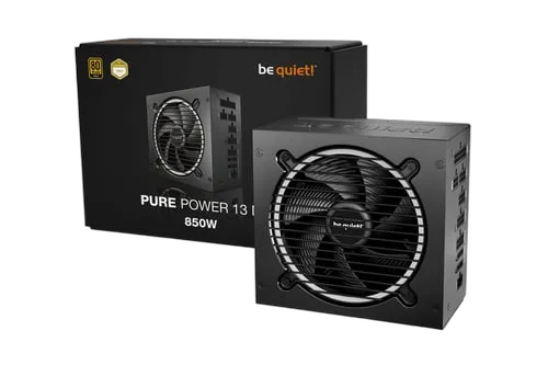 be quiet! ATX 850W - 80+ Gold - Pure Power 13 M Noir, vue 2