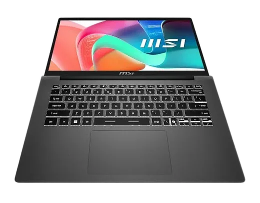 MSI Modern 14 F1MG-1033FRNNN - 14" FHD Core 5 120U 16Go 512Go W11, vue 5