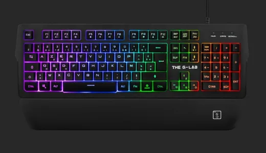 The G-LAB Keyz Palladium - Mécanique - Filaire - RGB - Noir