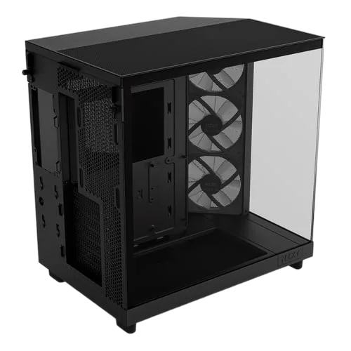 NZXT H6 Flow RGB Noir - MT/Sans alim/ATX, vue 5