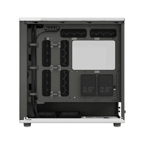 Fractal Design North XL Chalk White TG Clear - MT/Sans Alim/E-ATX, vue 18
