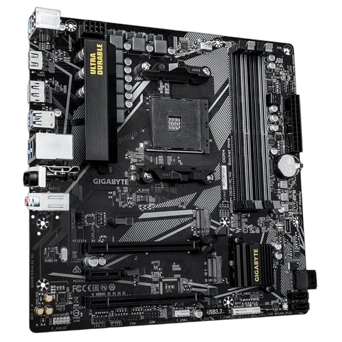Gigabyte B550M DS3H AC R2, vue 3