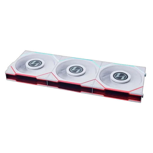 Lian-Li UNI FAN LCD TL120 120mm Blanc - kit de 3