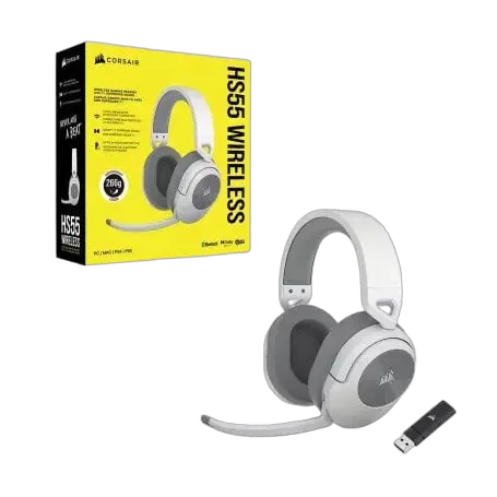 Corsair HS55 Wireless - Blanc, vue 4