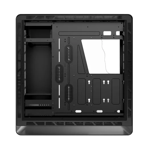 Jonsbo UMX6 Tempered Glass Black