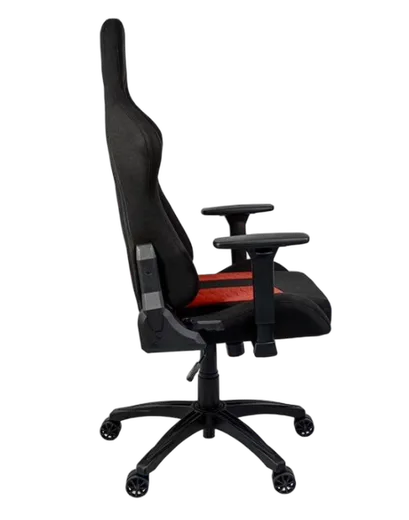 Corsair TC100 RELAXED Fabric - Noir et Rouge, vue 4