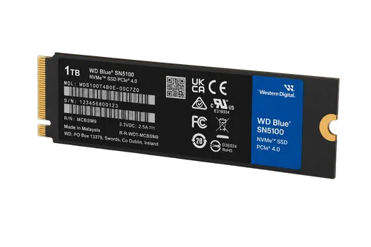 WD SN5100 Blue 1To Gen4 NVMe M.2 OEM