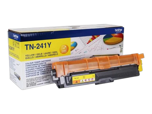 Brother Toner Jaune TN241Y 1400p, vue 1
