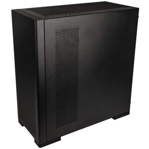 Kolink Unity Meshbay Performance Noir - MT/Sans Alim/ATX, vue 3