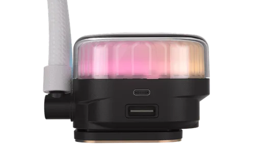 Corsair iCUE LINK TITAN II 360 RX RGB - 360mm - Blanc, vue 9