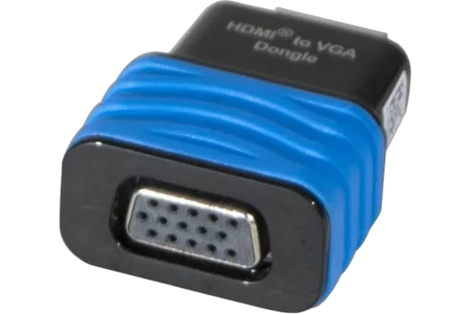 Adaptateur HDMI/VGA mâle/femelle (HD15) monobloc, vue 1