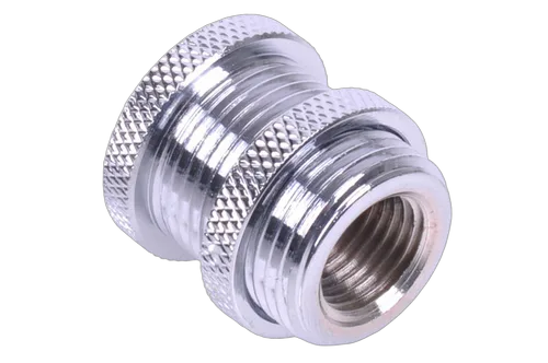Alphacool Fitting Passe-Cloison G1/4" - Chrome, vue 1