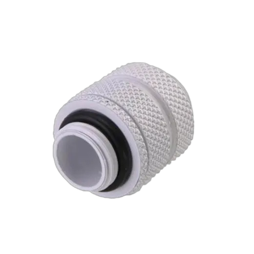 CONSTRUCTEUR Fitting Femelle/Femelle télescopique droit blanc - 14mm, vue 1