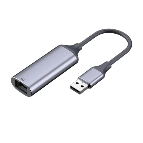 VALUE Convertisseur USB-A vers RJ45 - 0,13m - Gris
