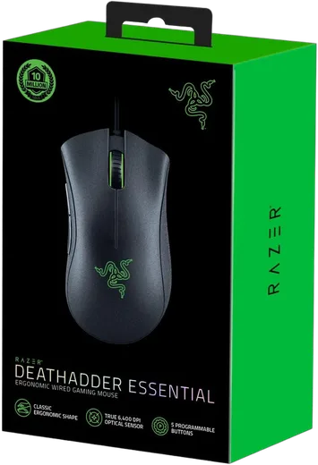 Razer DeathAdder Essential - Filaire - Noir