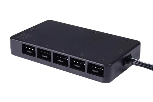 Alphacool Core 10x 4-Pin PWM splitter with SATA