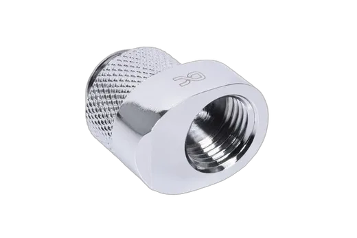 Alphacool Eiszapfen 8mm rotatable G1/4 to G1/4 - Chrome, vue 1