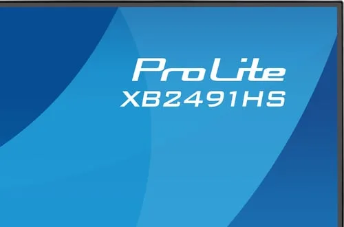 Iiyama Prolite XB2491HS-B1 - 23.8" FHD 120Hz IPS 1ms Pivot Adaptive Sync, vue 5