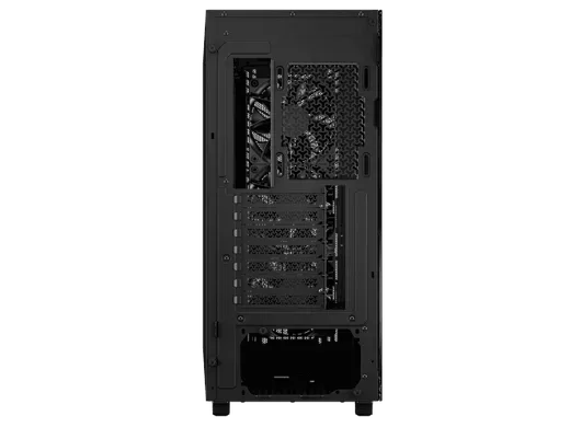 Corsair 3200D RS Smoker Noir + RM850e, vue 3