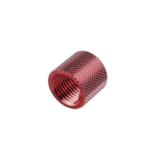 CONSTRUCTEUR Raccord tube rigide droit rouge - 14mm, vue 1