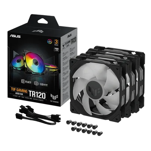 Asus TUF GAMING - TR120 FAN ARGB 3en1 - Noir, vue 9