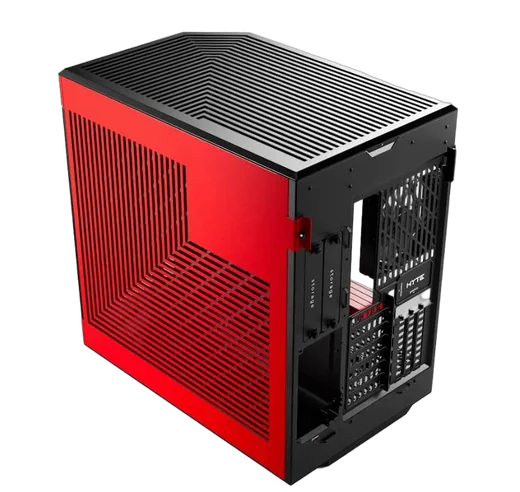 Hyte Y-60 Rouge - MT/Sans alim/ATX