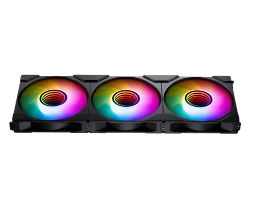 Phanteks M25 Gen2 PWM Noir Reverse Blade (3x120mm) D-RGB, vue 6