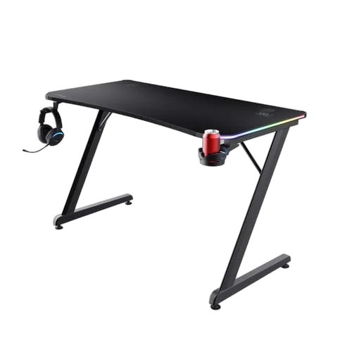 Trust GXT 709 LUMINUS - RGB/Noir, vue 3