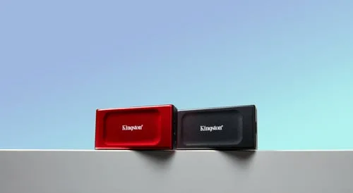 Kingston XS1000 Red USB-C 3.2 2To, vue 9