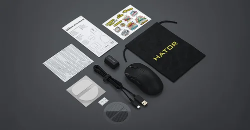 Hator Quasar 3S Ultima - Sans-Fil - RGB - Noir, vue 9