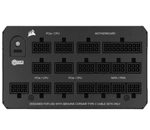 Corsair FRAME 4000D LCD RS ARGB Noir + HX1200i C14 Noir, vue 10