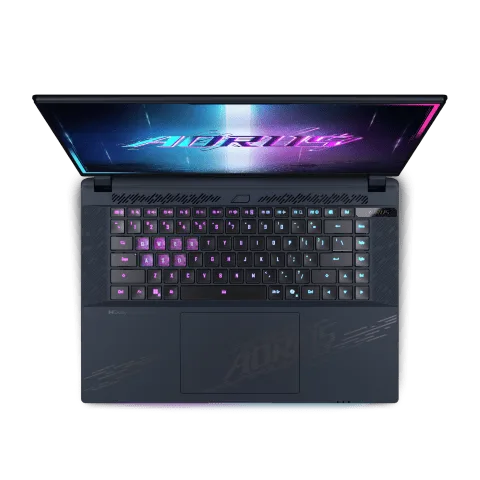 Gigabyte AORUS MASTER 16 BXHC4FRE64SP - 16" QHD+ OLED 240Hz Core Ultra 9 275HX RTX 5070Ti 32Go 1To W11P, vue 2