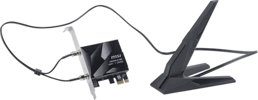 MSI Herald BE9400 WiFi 7 Carte PCIe, vue 7