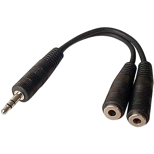 Doubleur Audio Jack 3.5 mâle/femelle, vue 1