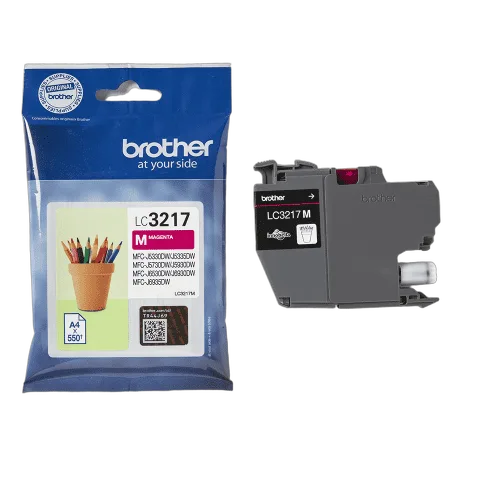 Compatible Brother Cartouche LC3217M Magenta