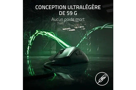 Razer DeathAdder V3 - Filaire - Noir