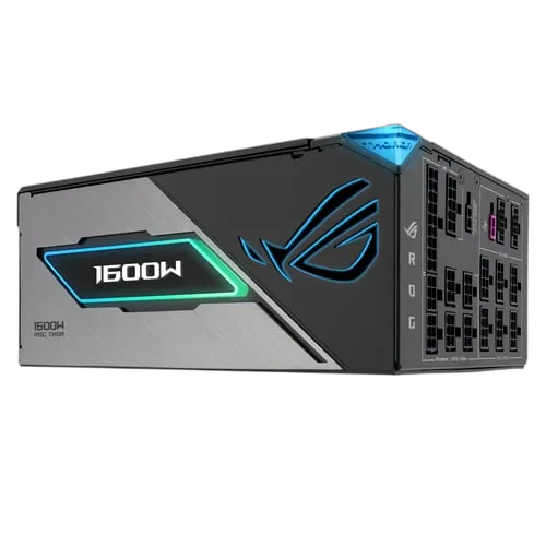 Asus ATX 1600W - 80+ Titanium - ROG THOR 1600T3 Gaming, vue 3