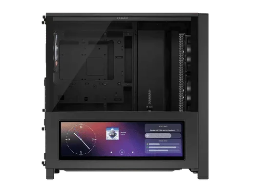 Corsair FRAME 4000D LCD RS ARGB Noir + HX1200i C14 Noir, vue 5