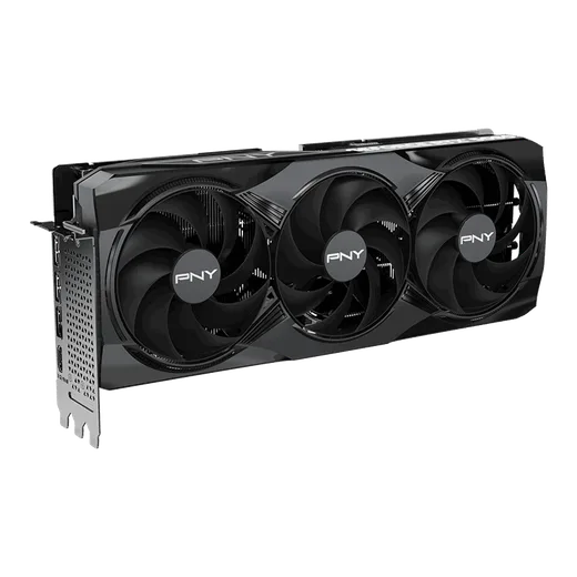 PNY RTX 5080 16GB Overclocked Triple Fan, vue 5