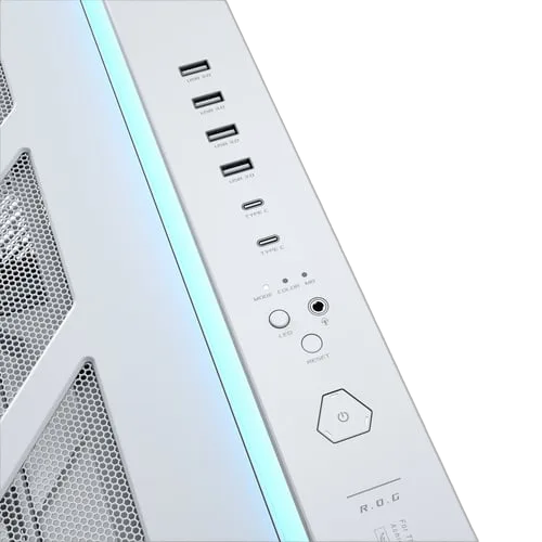 Asus ROG Cronox GR801 Blanc - MT/Sans Alim/E-ATX, vue 6