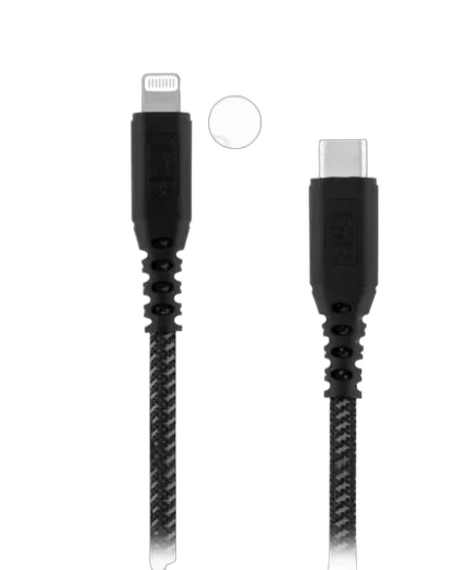 T'nB Câble USB-C PD vers Lightning XTREMWORK - 1.5m, vue 2